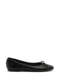 Sabrina Arezzo Black Leather with Bow