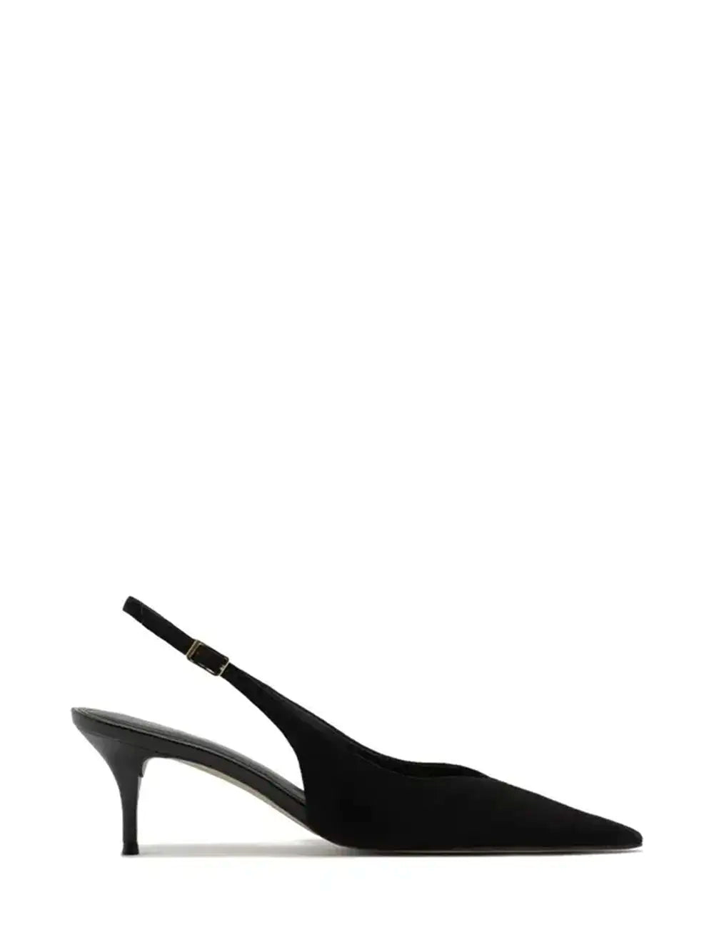 Black Suede Pump