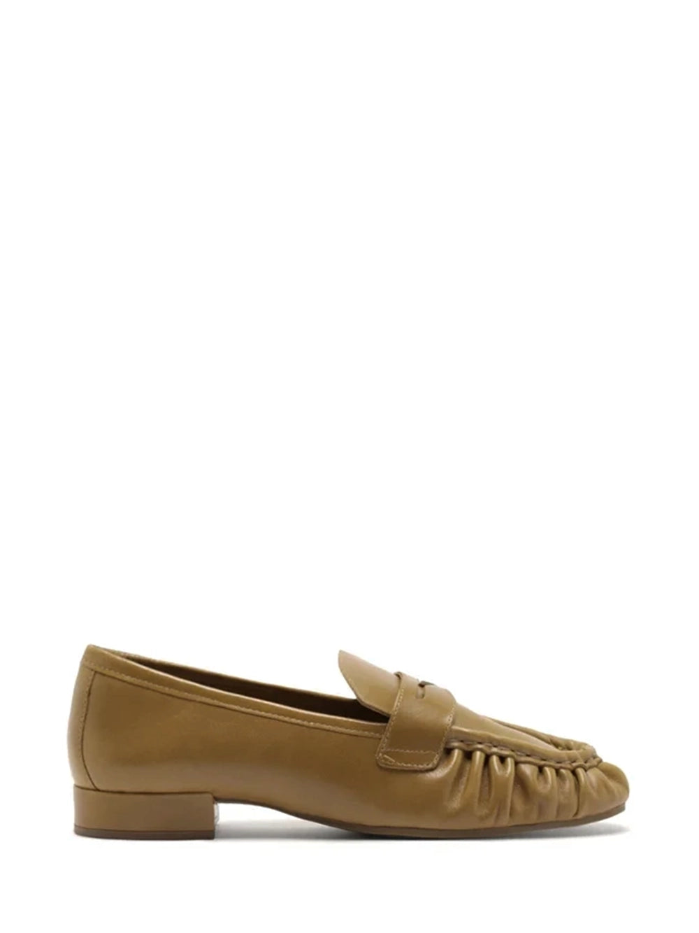 Loafer Arezzo em Pele Camel