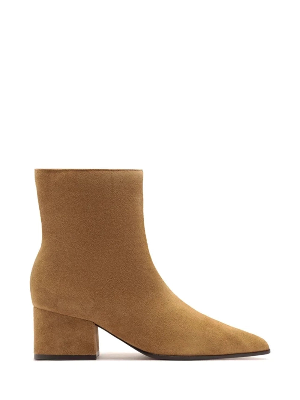 Bota Arezzo em Camurça Camel