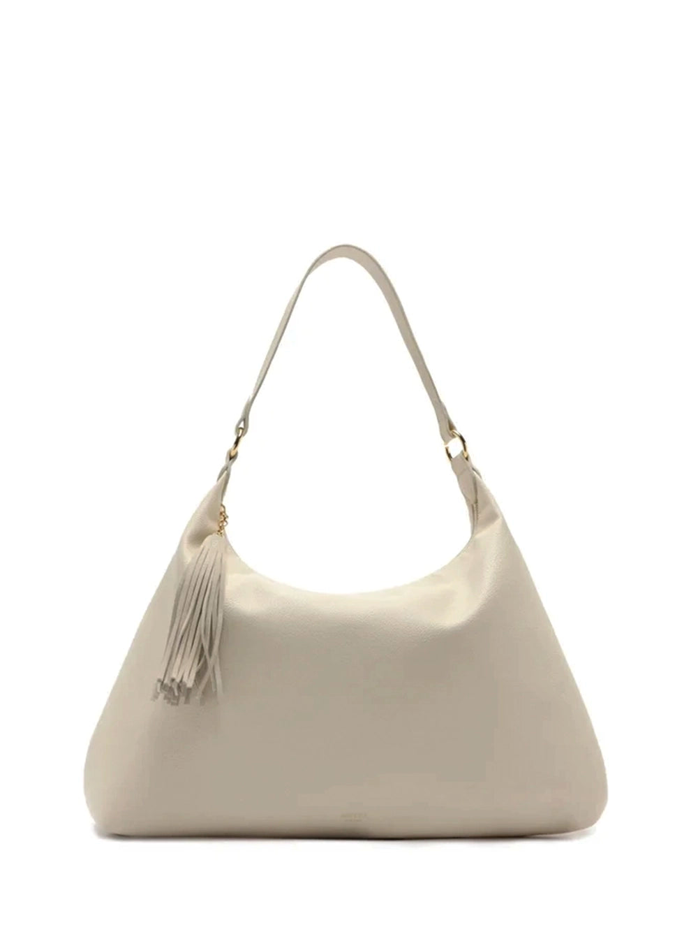 Mala Hobo Maxi em Pele Branca