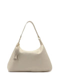 Mala Hobo Maxi em Pele Branca