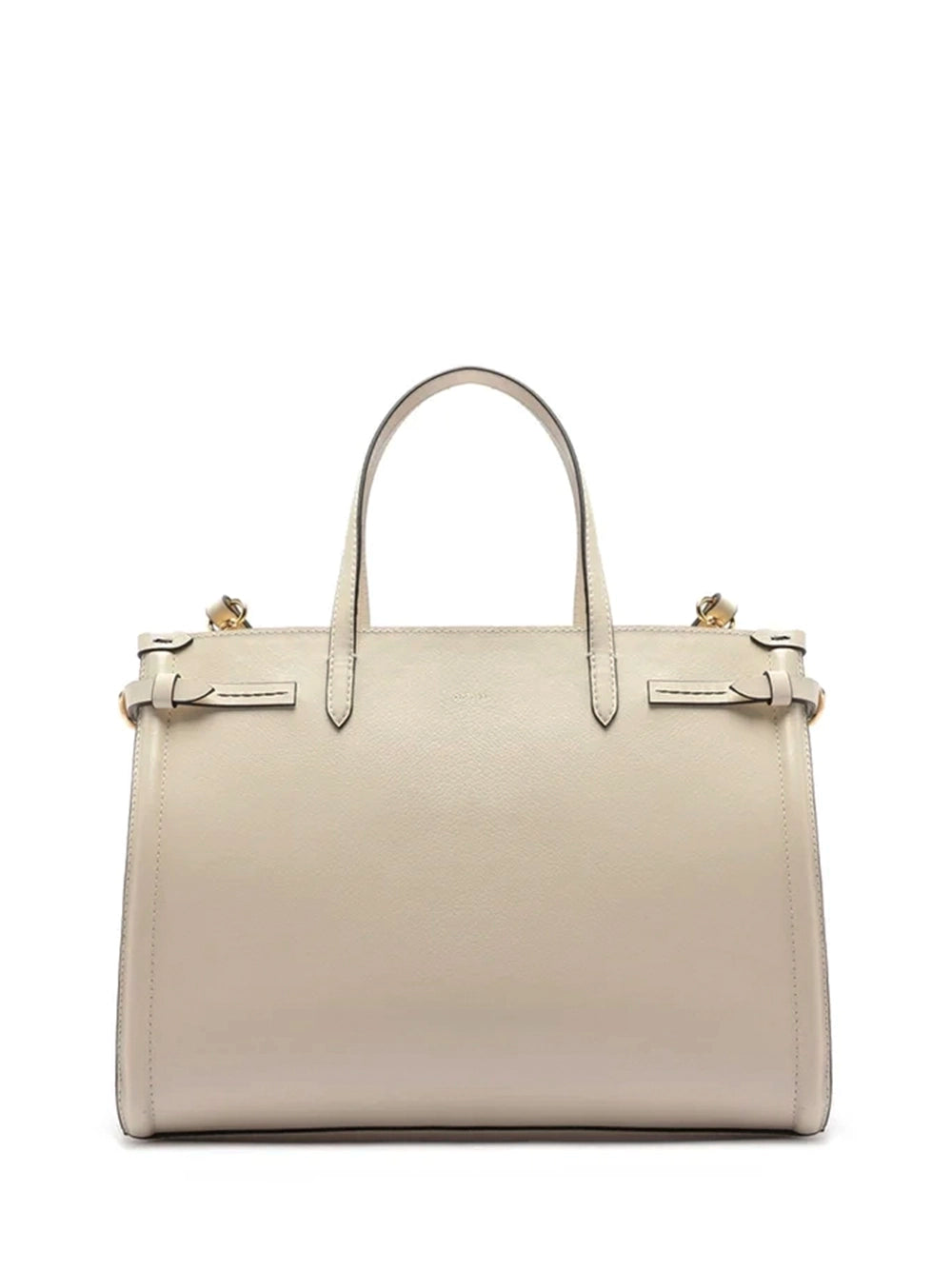 Mala Tote Maxi em Pele Branca
