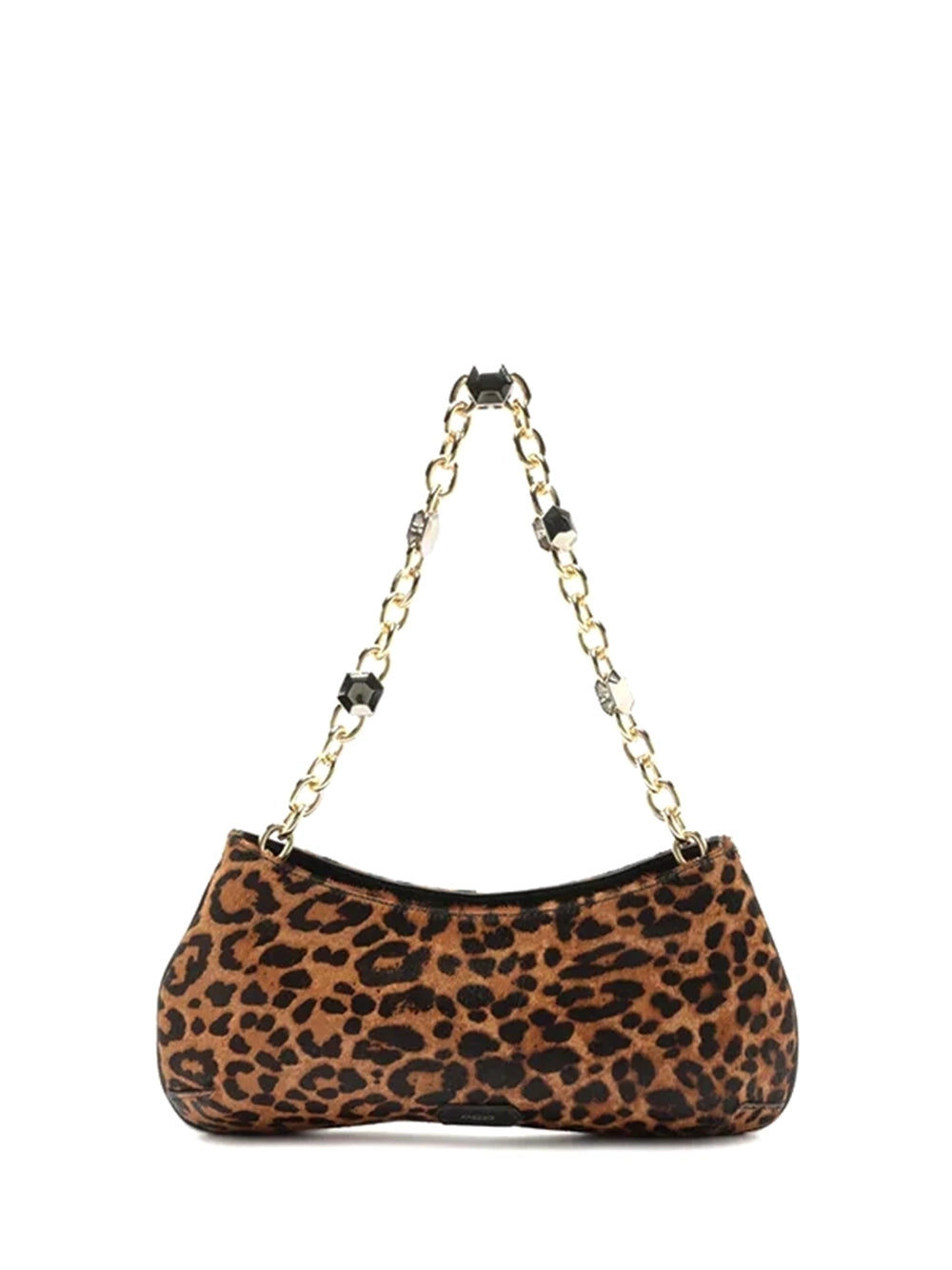 Mala Baguette Arezzo em Animal Print Leopardo