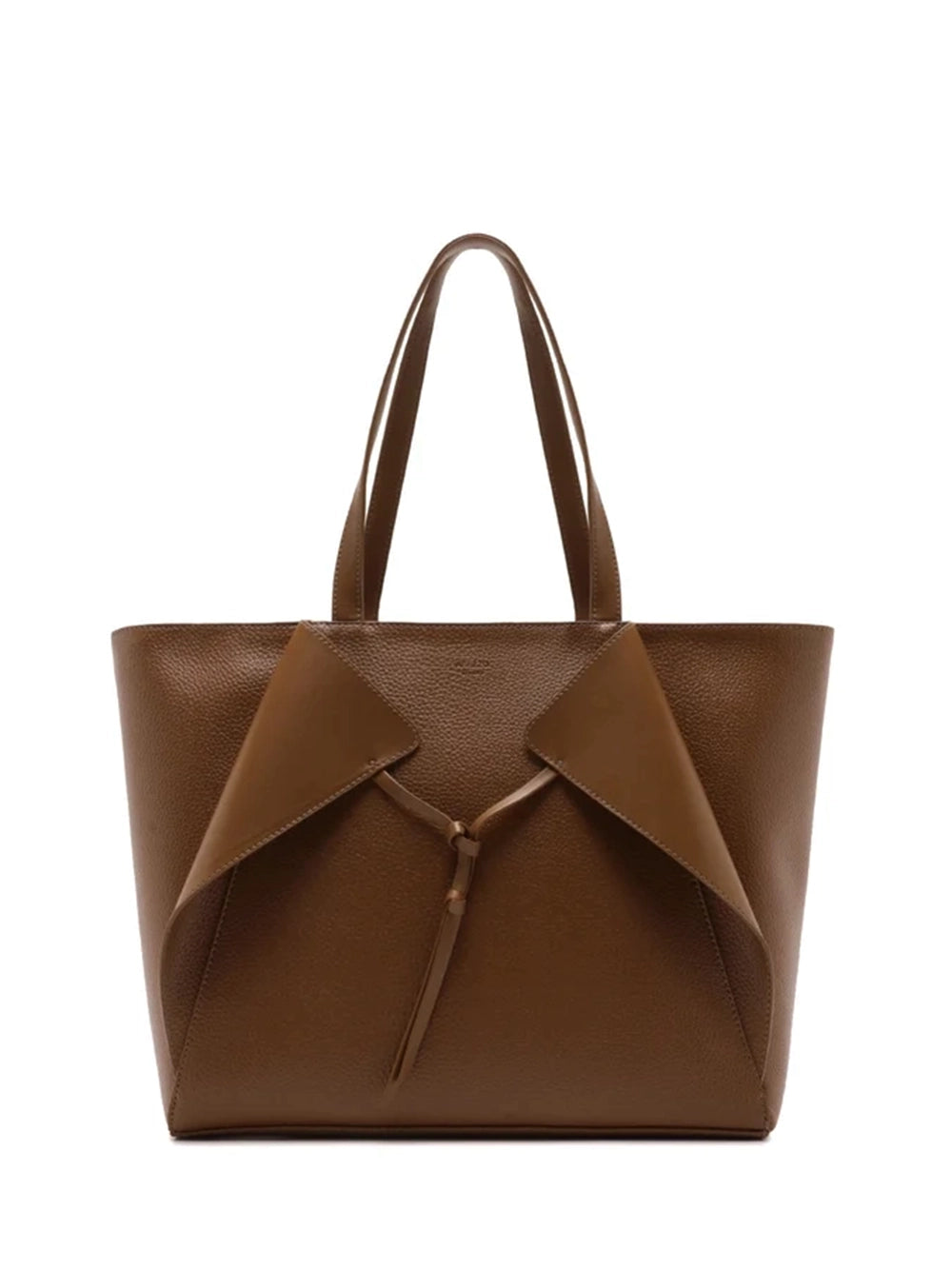 Mala Shopper Arezzo em Pele Castanha