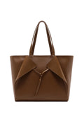 Mala Shopper Arezzo em Pele Castanha