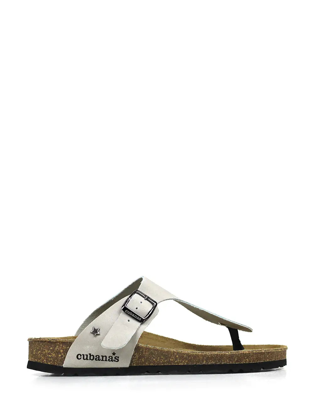 Sandália Alice em Pele Off-White