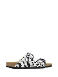 Sandália Amália em Animal Print Vaca