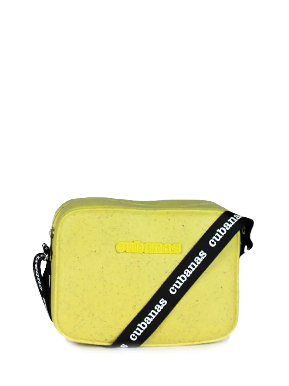 Yellow Midi Bag with Shoulder Strap