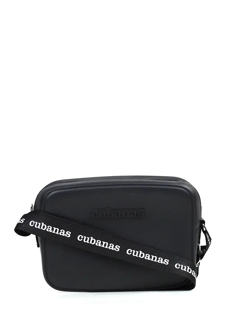 Mala em PVC Preto e Alça Cubanas