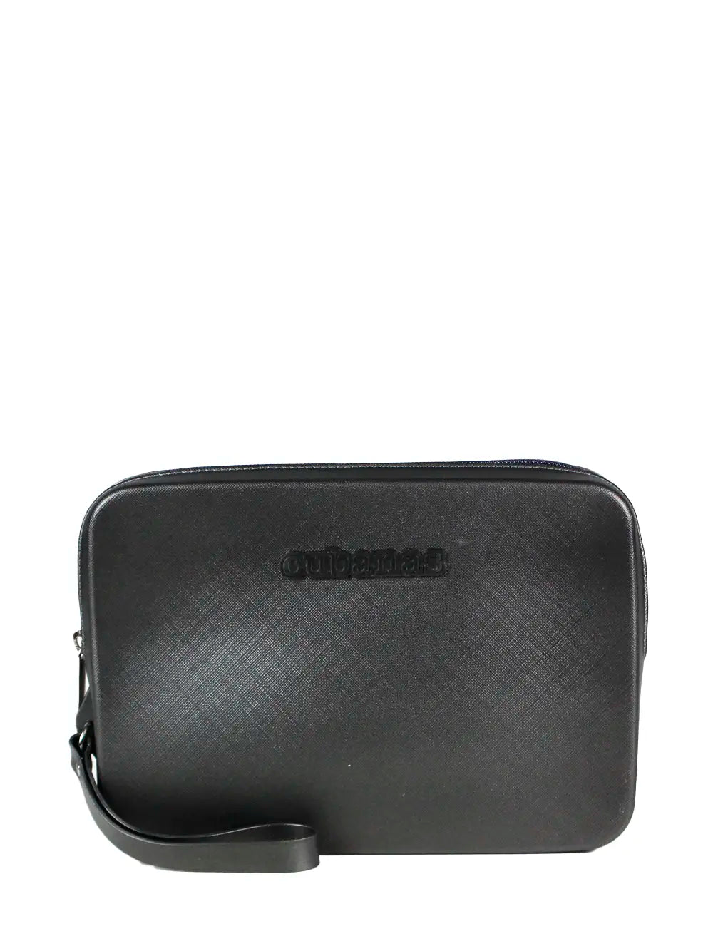 Silver Mini Bag with Wrist Strap