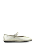 Sabrina em Tecido Branco Metalizado