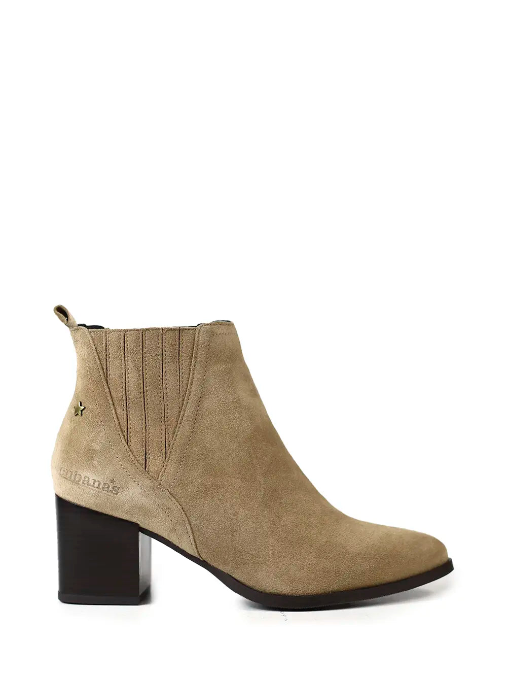 Bota em Camurça Beige