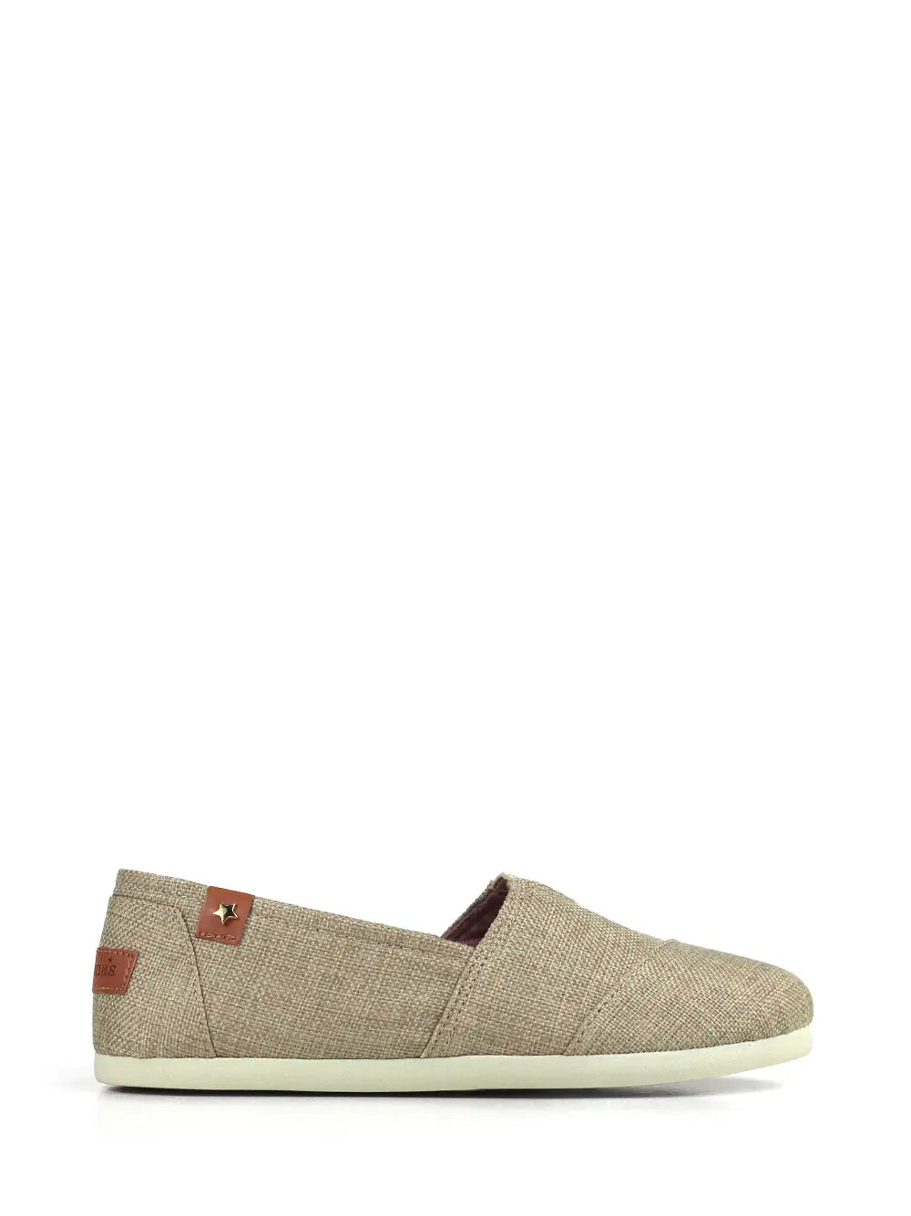 Alpergata em Tecido Beige
