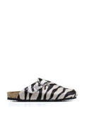 Sandália Maria em Animal Print Zebra