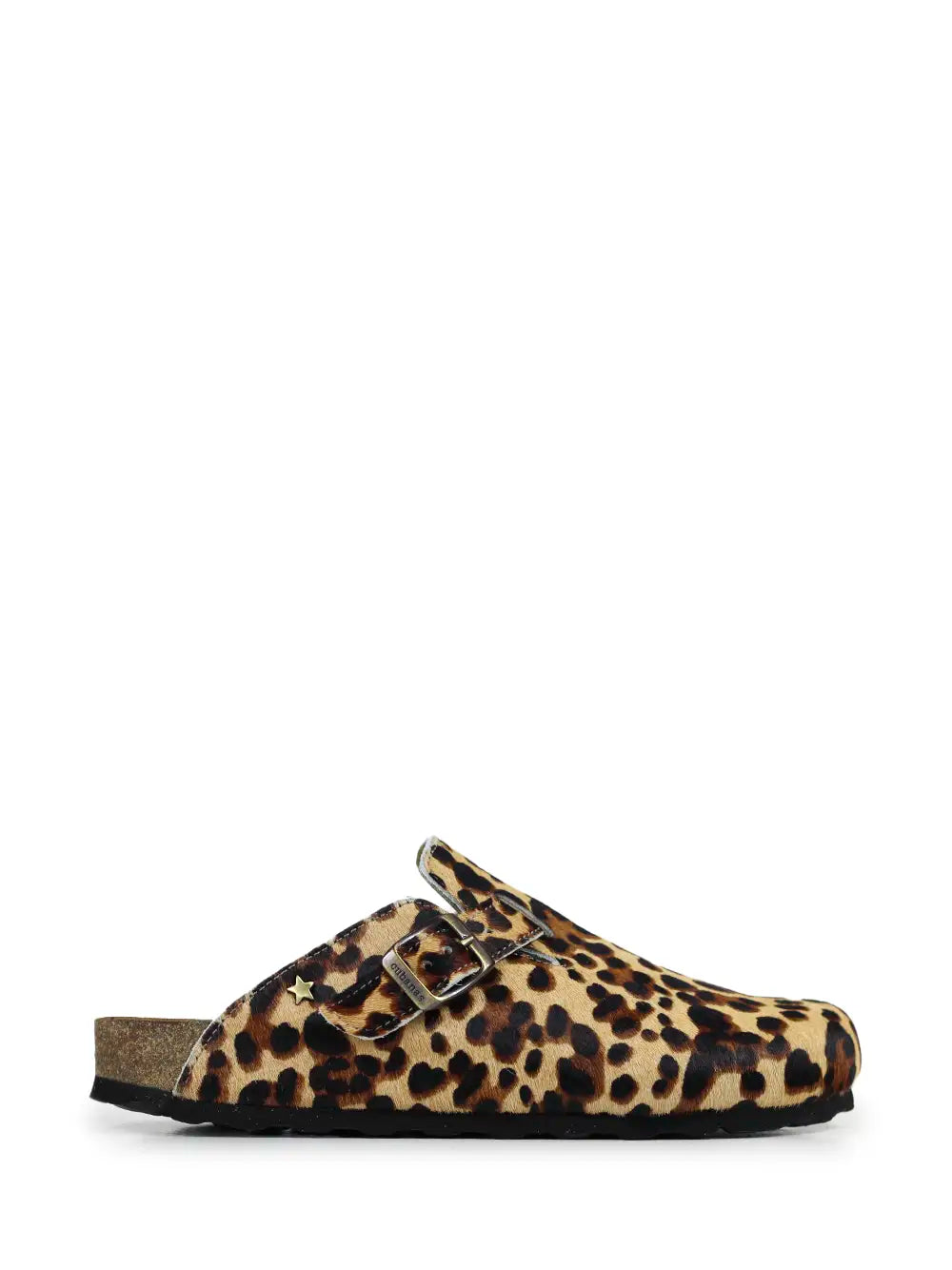Maria Brown Animal Print Sandals