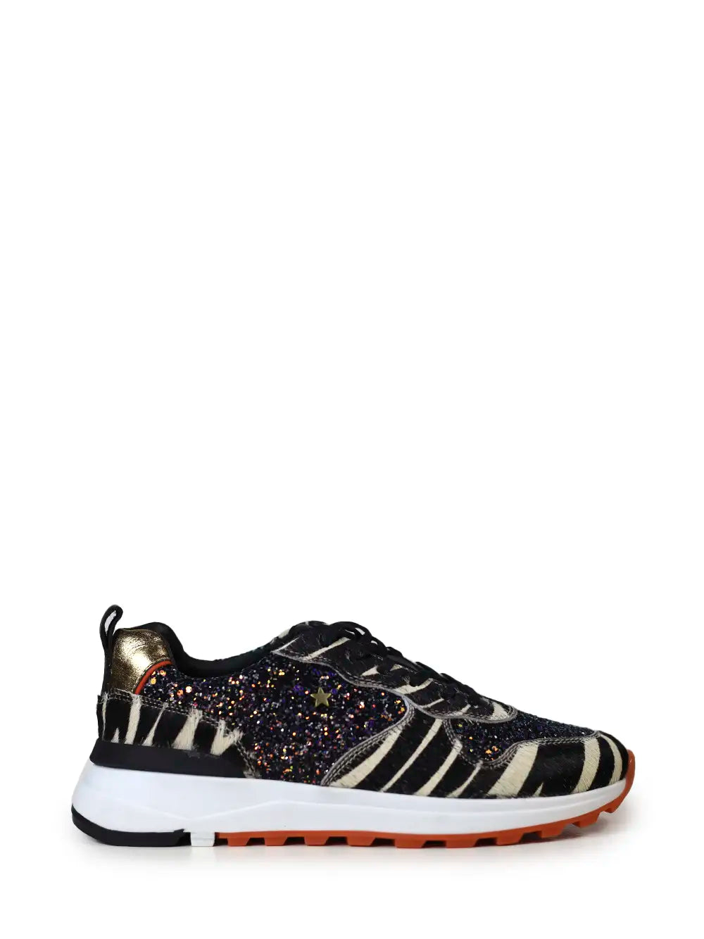 Ténis em Animal Print Zebra