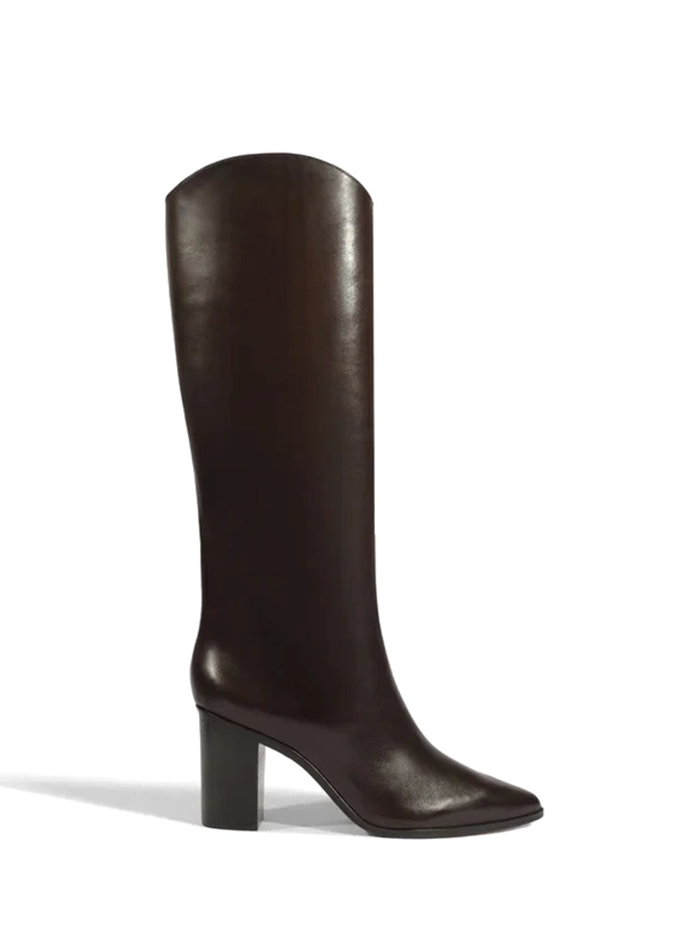 Bota Schutz em Pele Castanha e Cano Alto