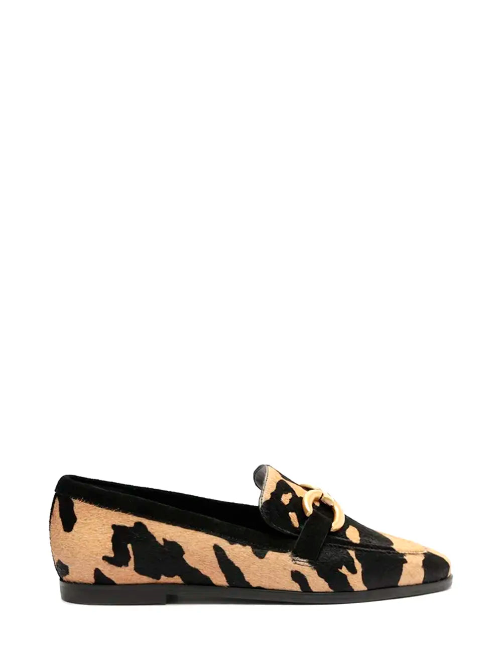 Loafer Schutz em Animal Print Amarelo