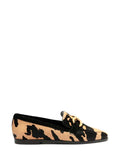 Loafer Schutz em Animal Print Amarelo