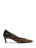 Schutz Animal Print Pointed Toe Pump