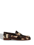 Loafer Schutz em Pelo Animal Print