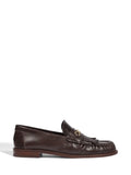 Loafer Schutz em Pele Castanha
