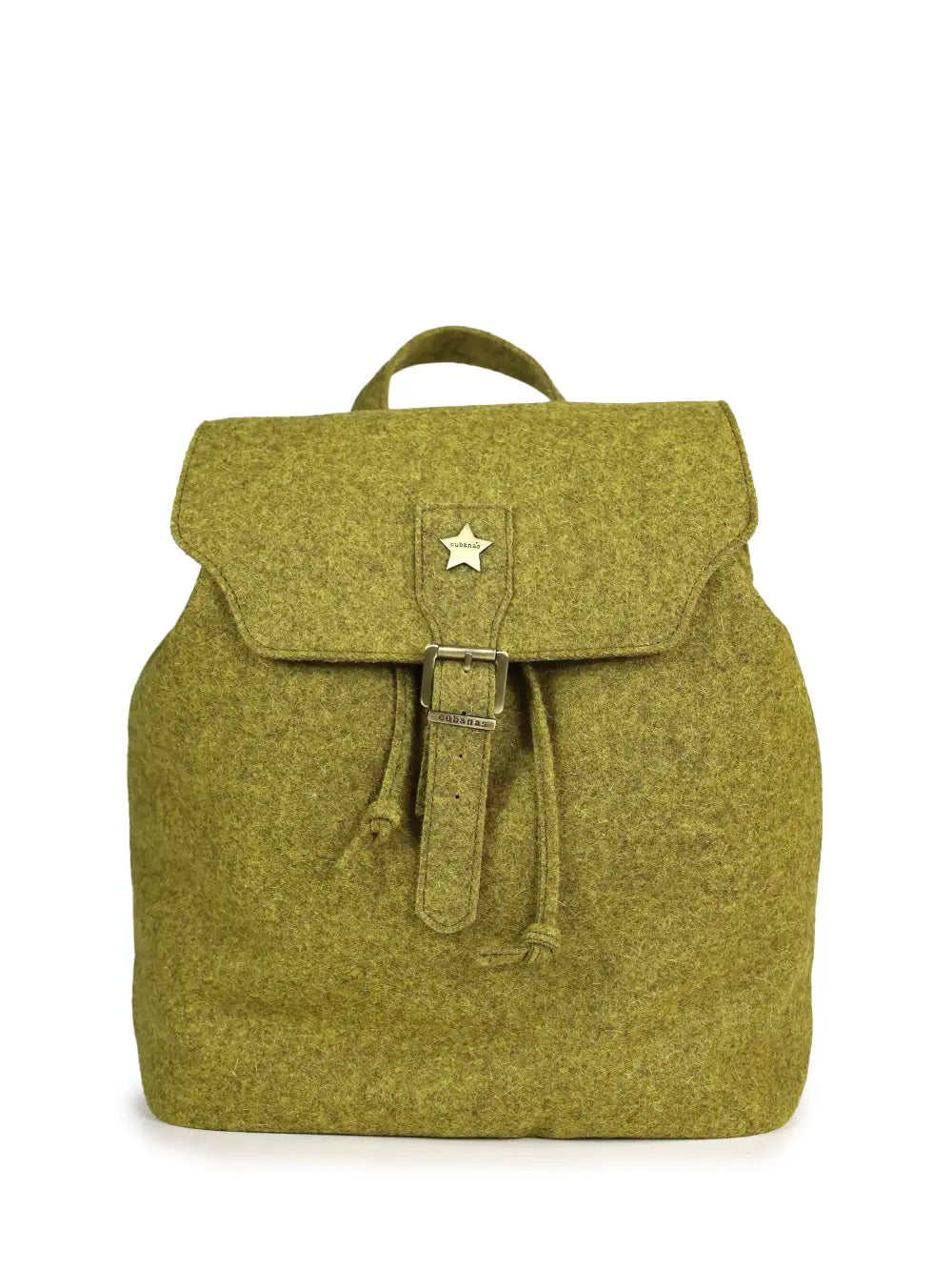 Mochila em Burel Amarelo
