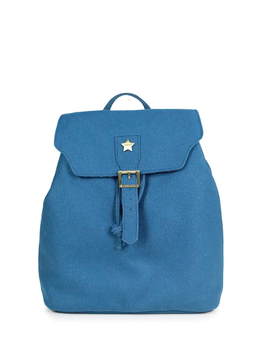 Mochila em Burel Azul