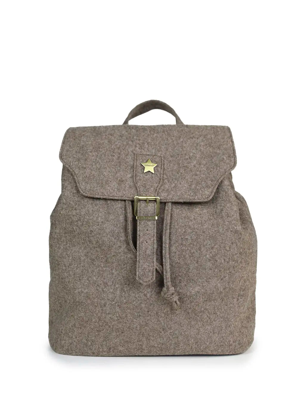 Mochila em Burel Beige