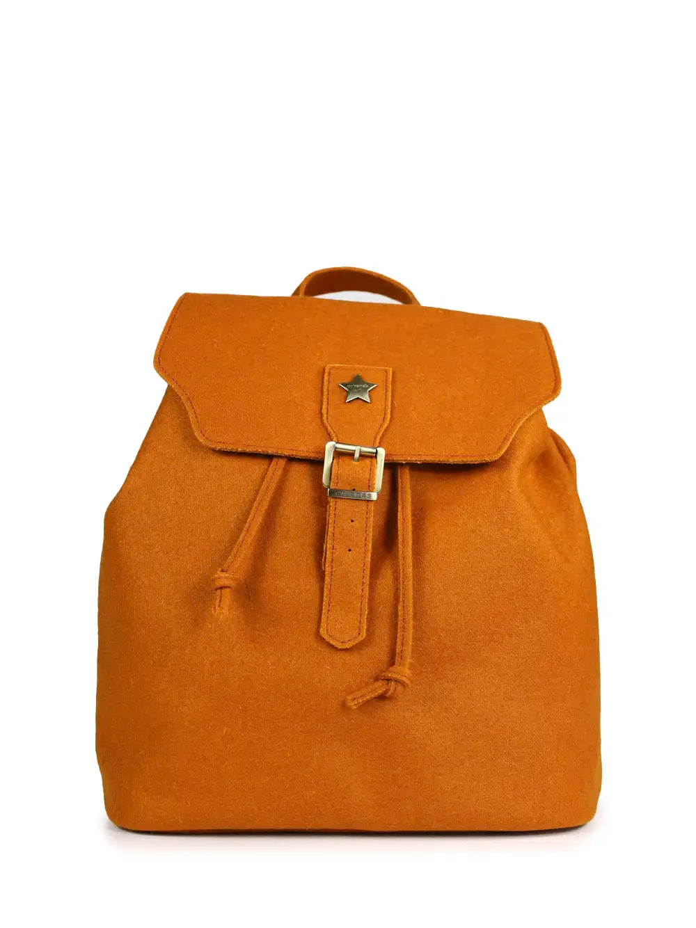 Mochila em Burel Laranja