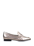Loafer em Pele Dourada