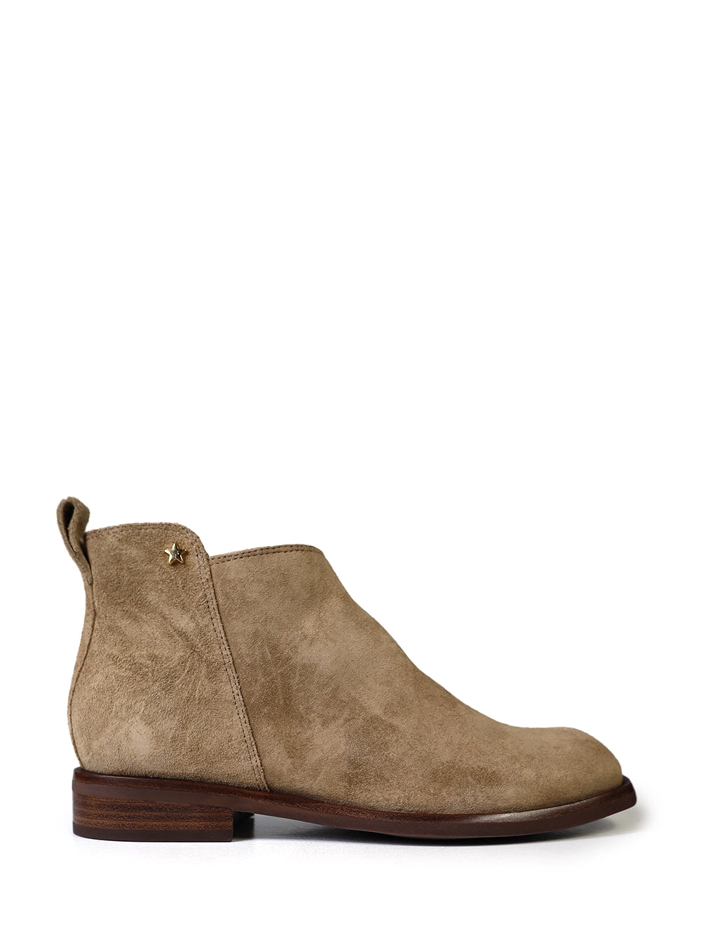 Bota em Camurça Beige