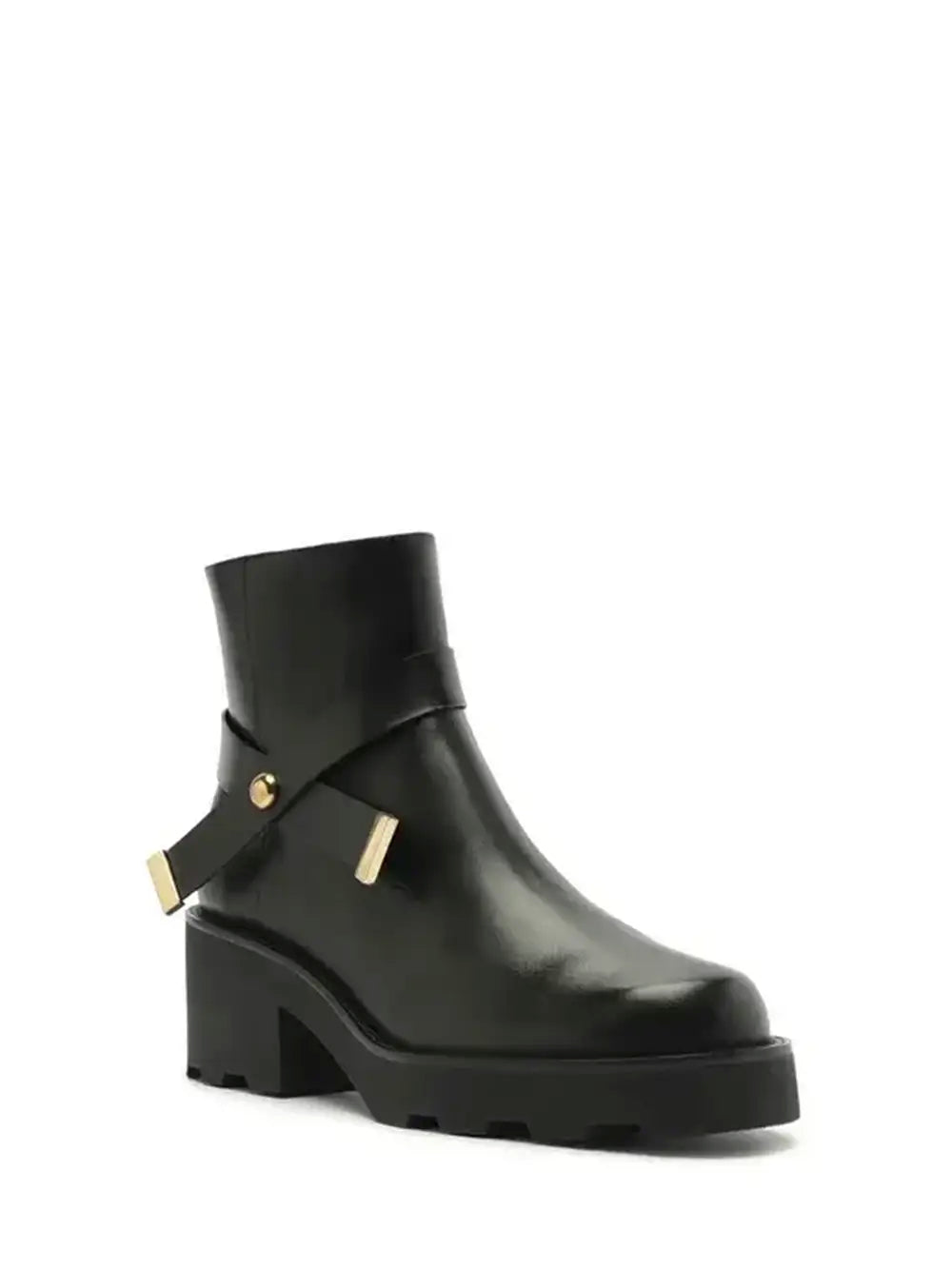 Black Leather Boot