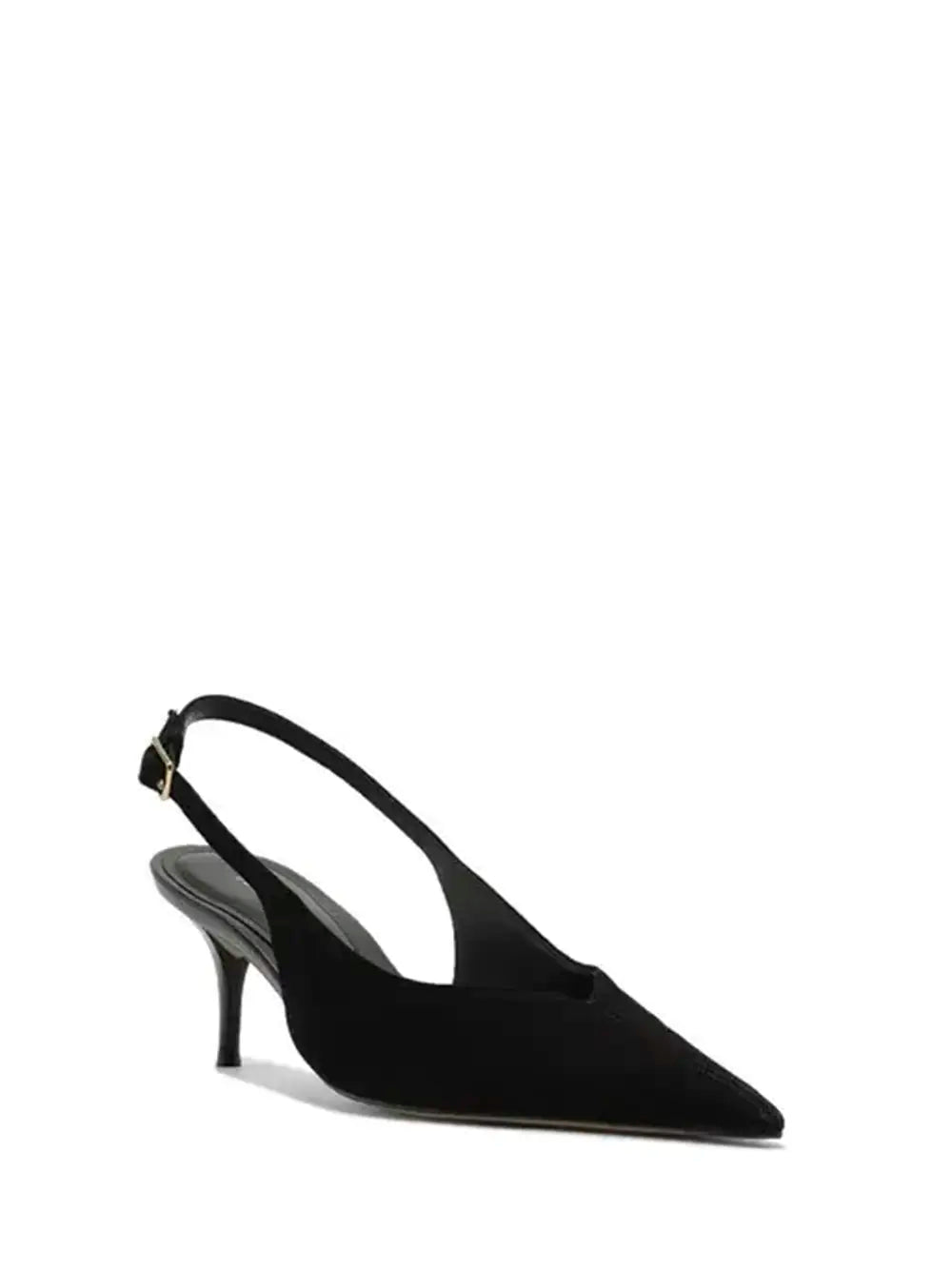 Black Suede Pump