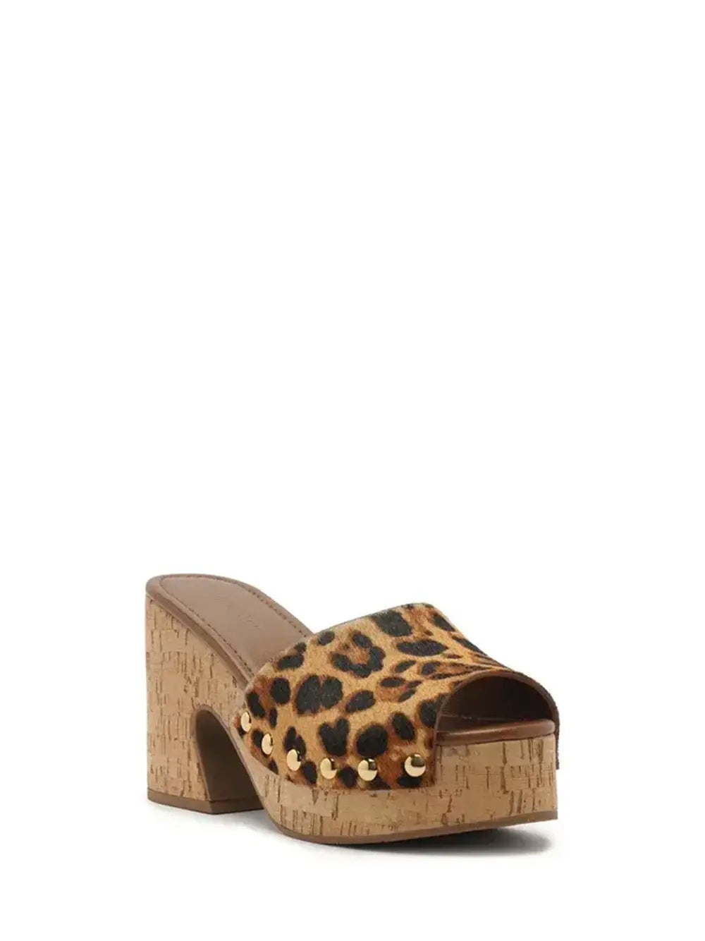 Sandália Arezzo Plataforma em Animal Print Leopardo