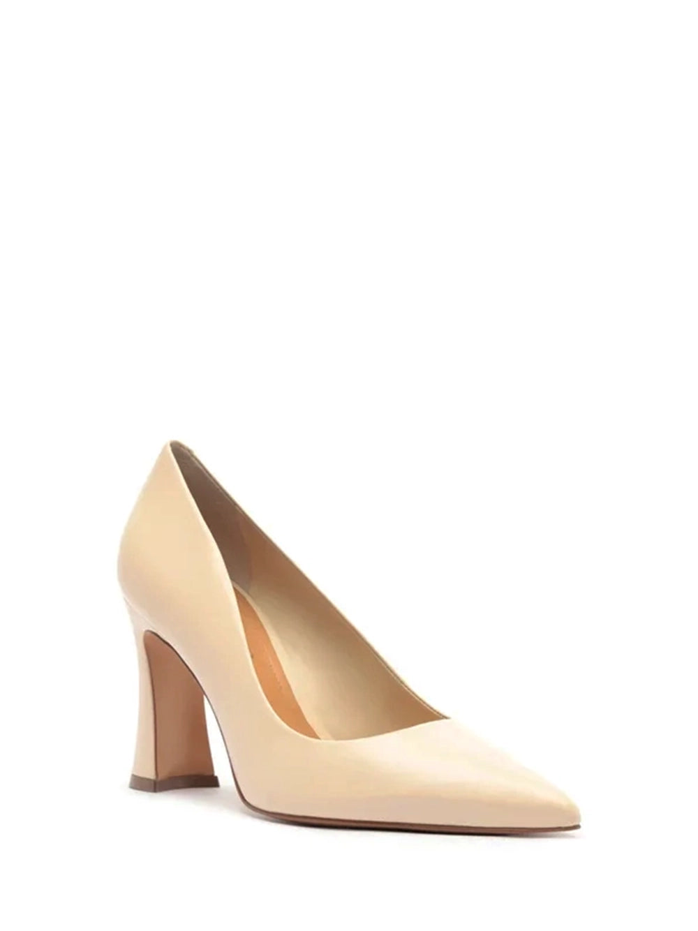 Scarpin Arezzo em Pele Off-White