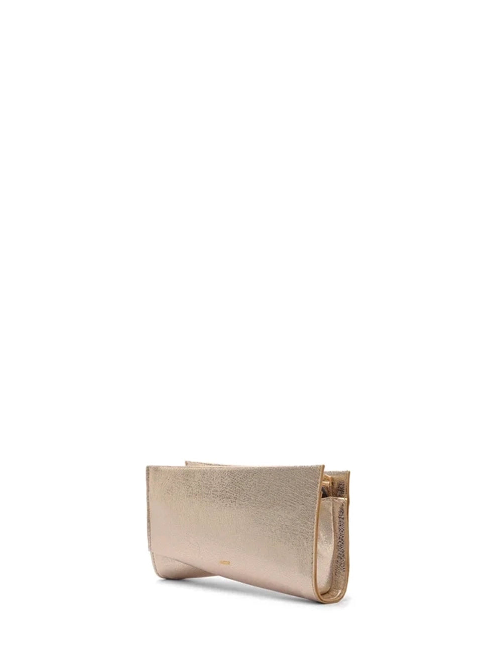 Mala Mini Arezzo em Pele Dourada