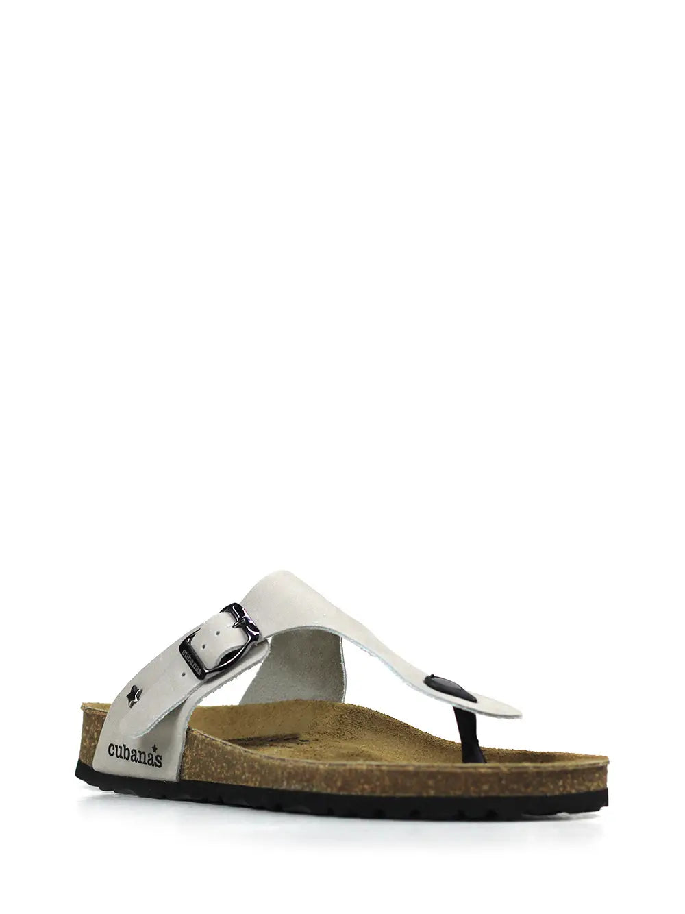 Sandália Alice em Pele Off-White