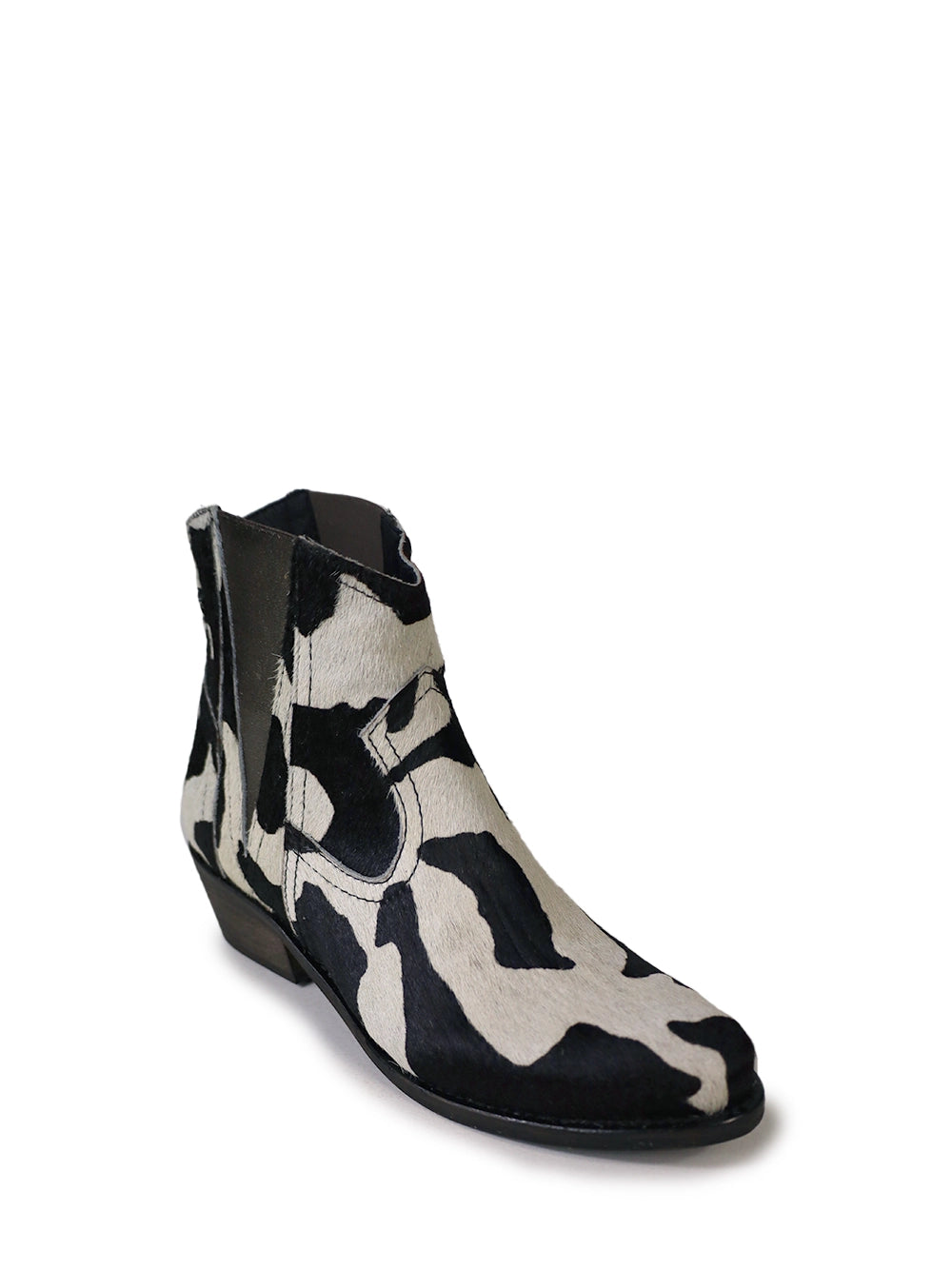 Bota Texana em Pelo Animal Print Vaca
