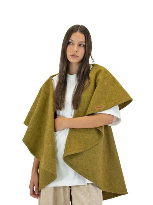 Yellow Burel Cape