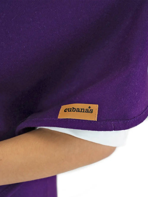 Purple Burel Cape