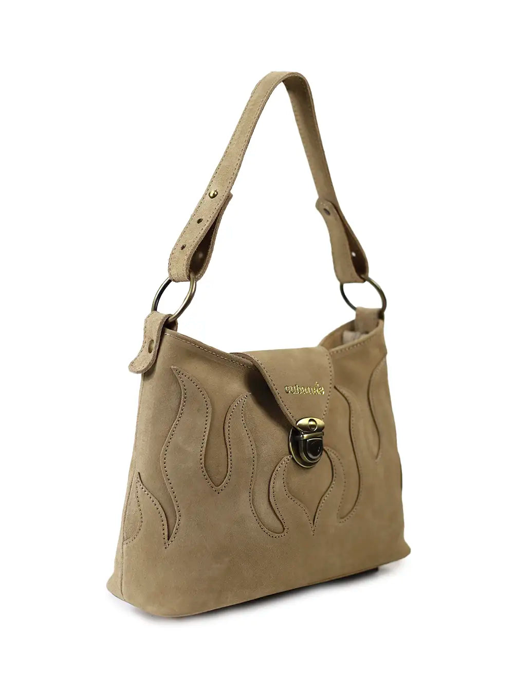 Mala em Camurça Beige