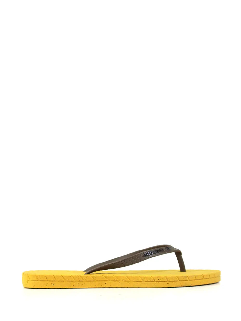 Chinelo Amarelo com Tira Preta