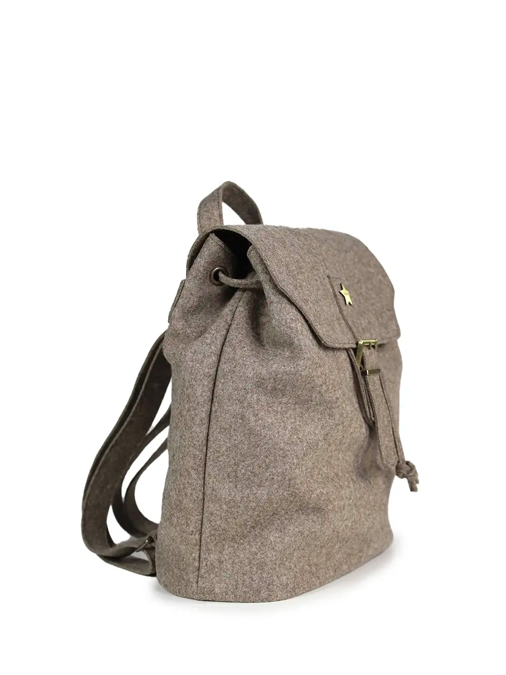 Mochila em Burel Beige