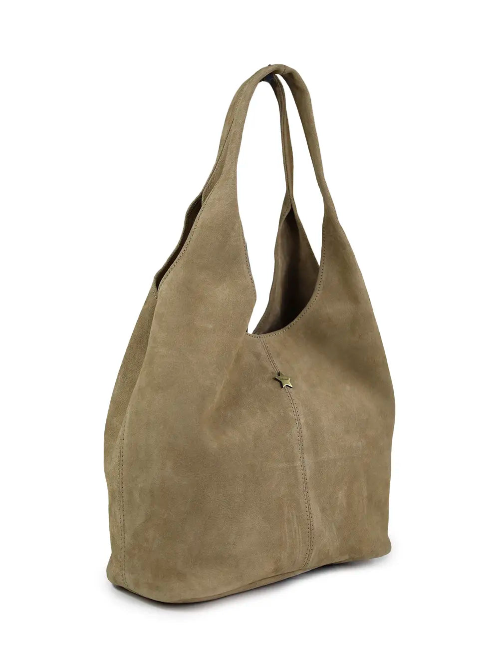 Mala Shopper em Pele Beige