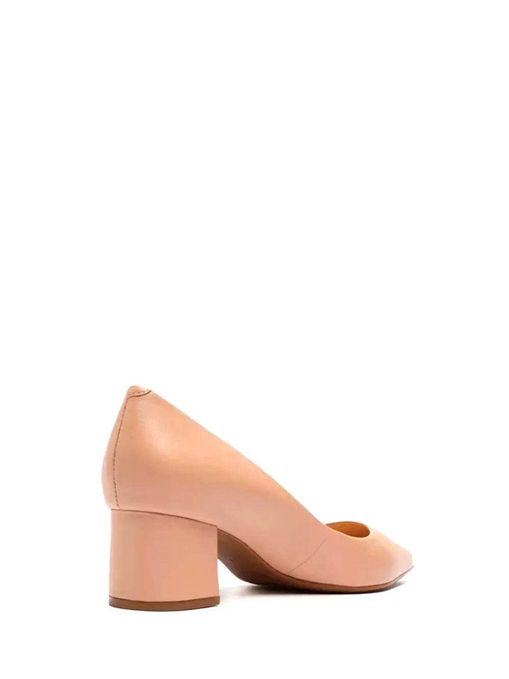Scarpin Arezzo em Pele Beige e Biqueira Fina