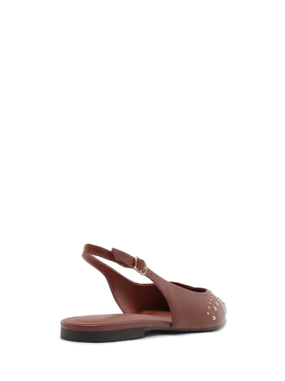 Sabrina em Pele Laranja Slingback