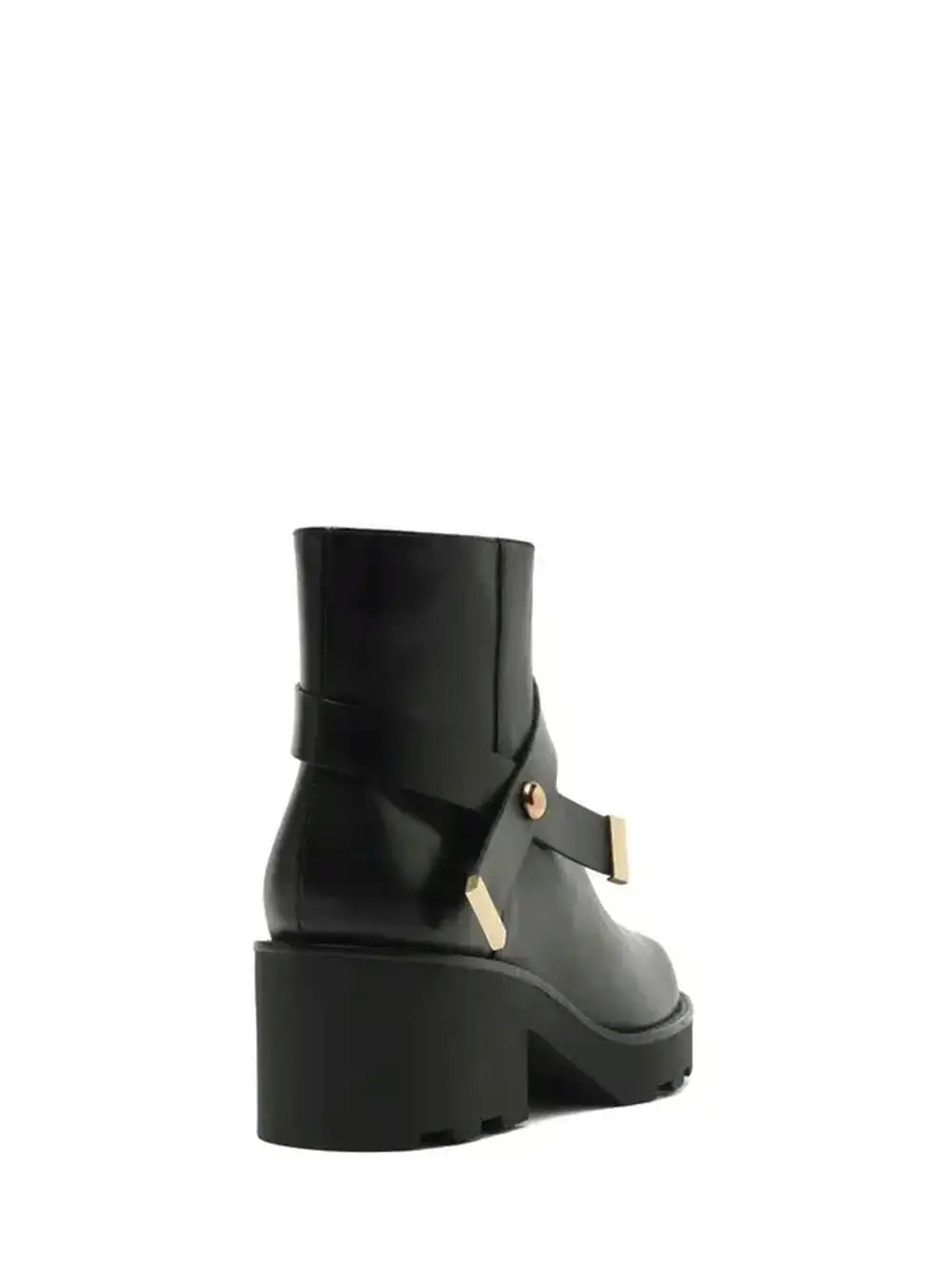 Black Leather Boot
