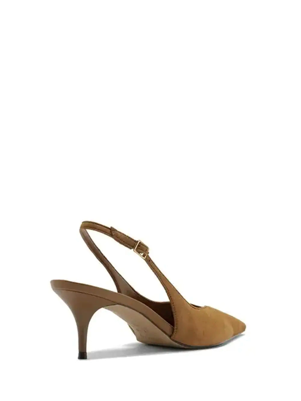 Brown Suede Pumps